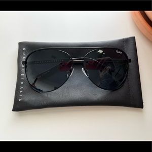 Quay Australia High Key Aviator Sunglasses